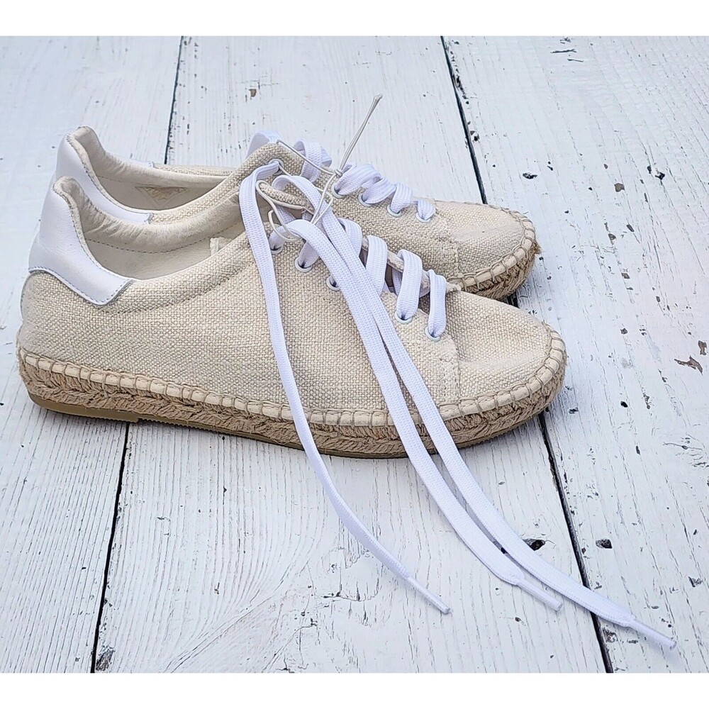 Macarena Women's Beige Sand Casual Lace Up Shoes Us 6.5 EU 37